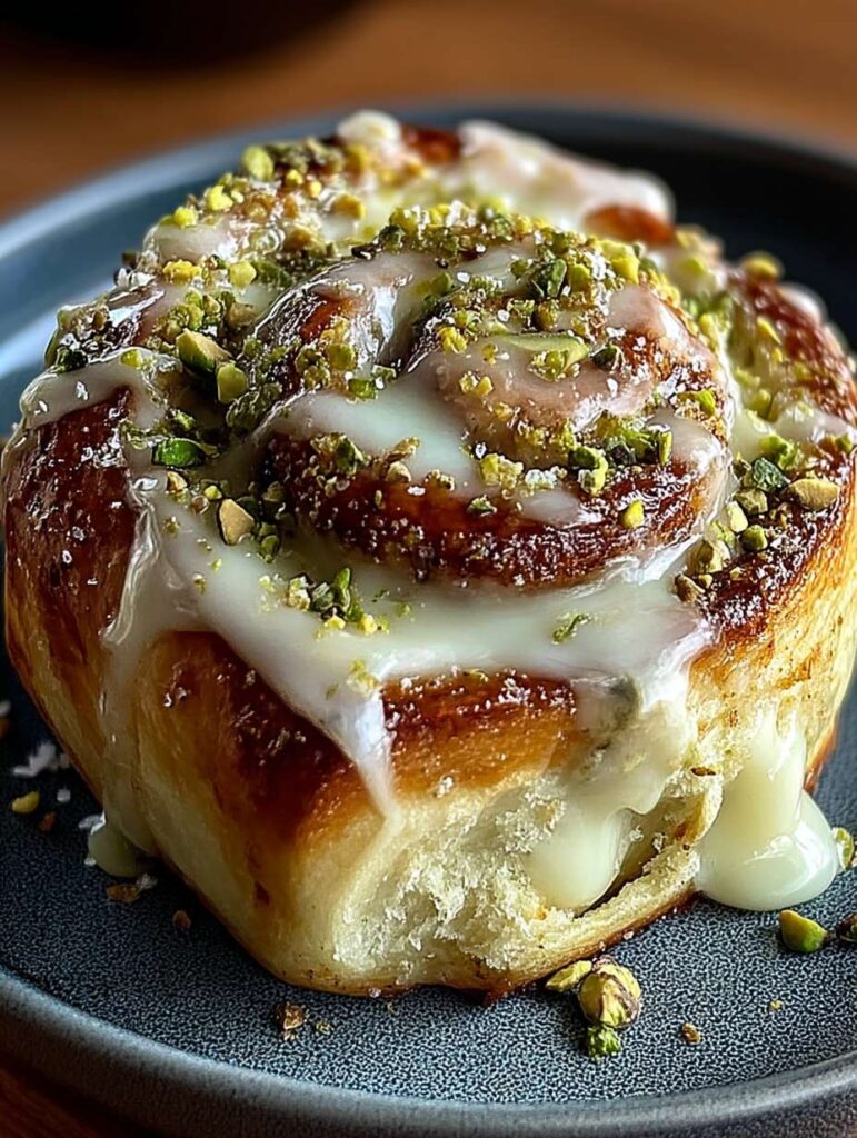 Köstliche Pistazien-Zimtschnecken: Einfaches Rezept für luftigen Genuss