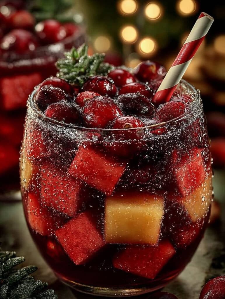 Alkoholfreier Weihnachtssangria: Einfaches & festliches Rezept