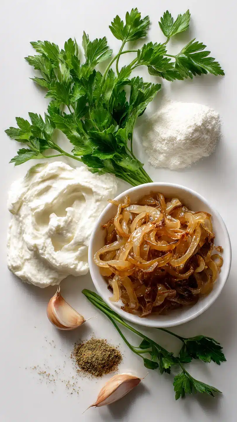 Cremiger Französischer Zwiebel Dip