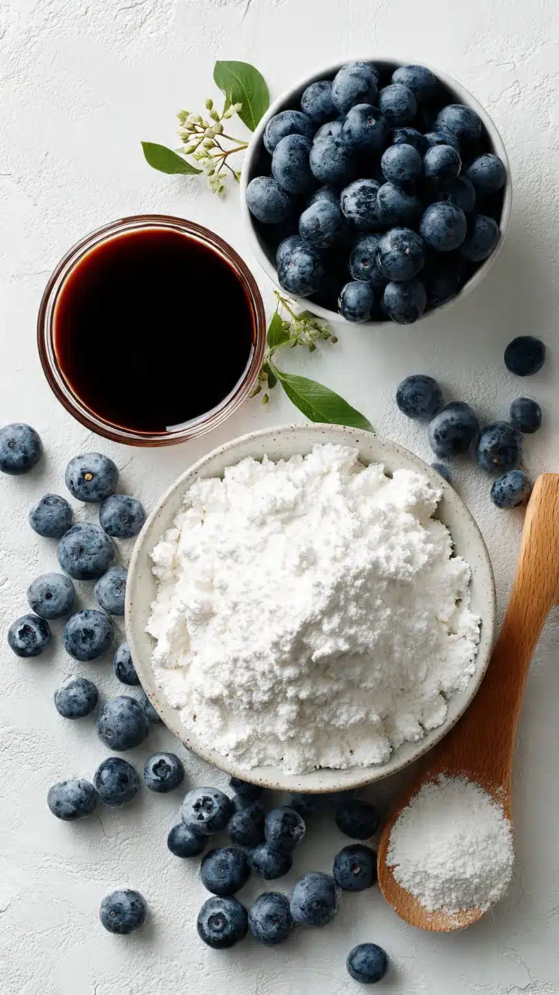 Blaubeer-Cheesecake-Rollen genießen