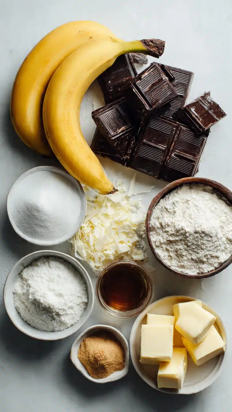 Bananen Brownies