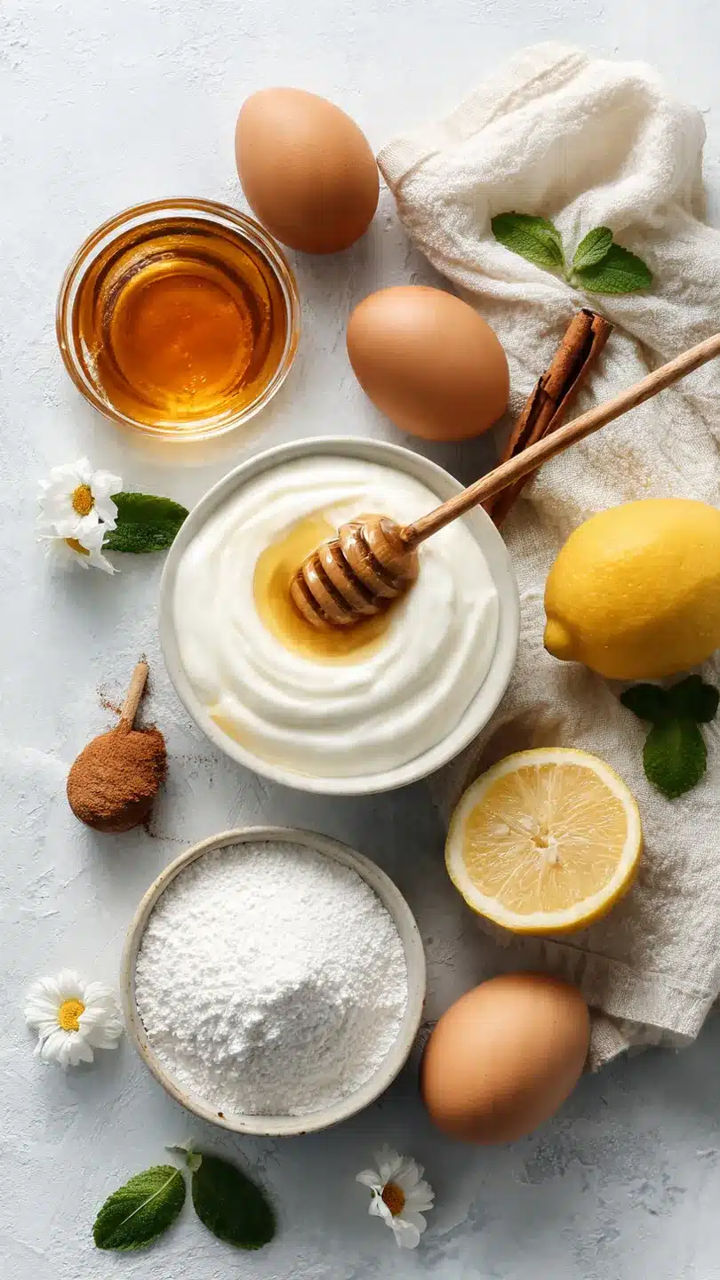 Joghurtkuchen ohne Mehl und Zucker