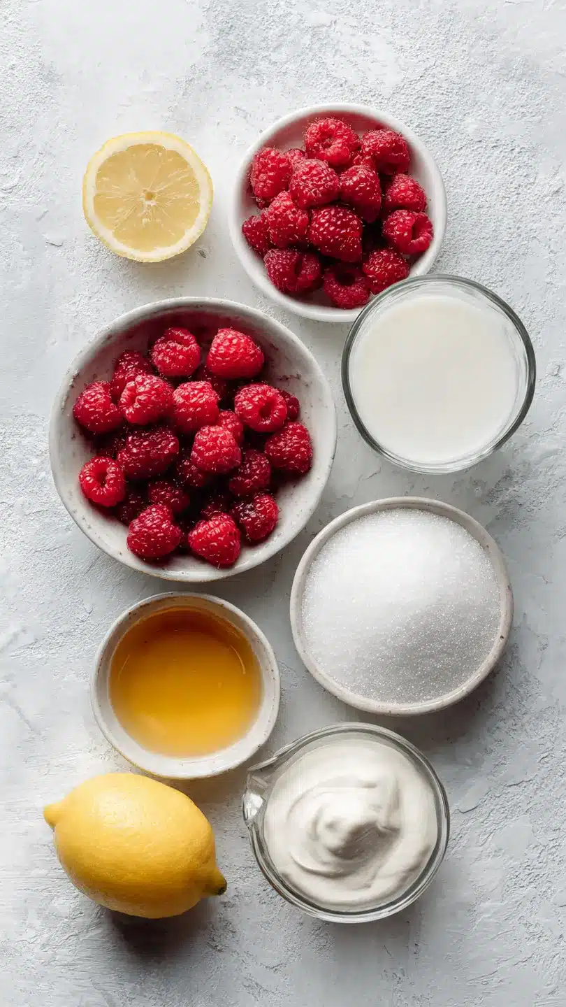 Unglaubliches Himbeer Mousse