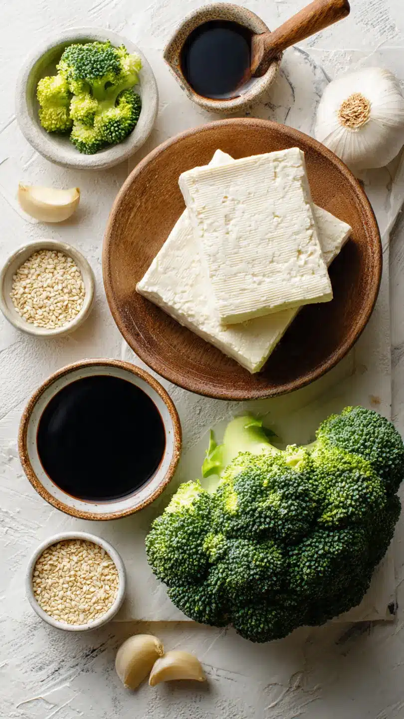 Sesam Tofu Brokkoli
