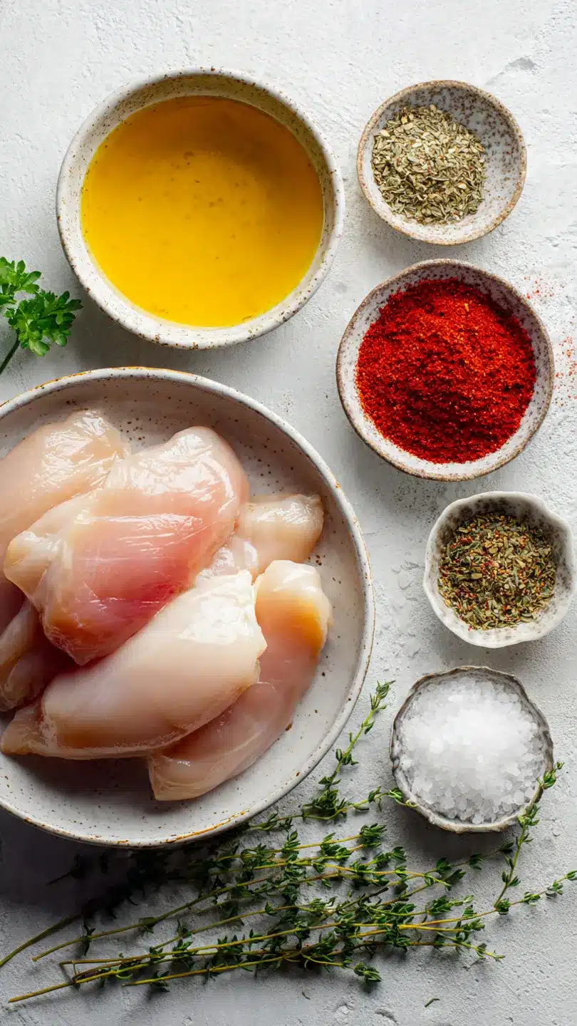 Weihnachtliche Hähnchenbrust