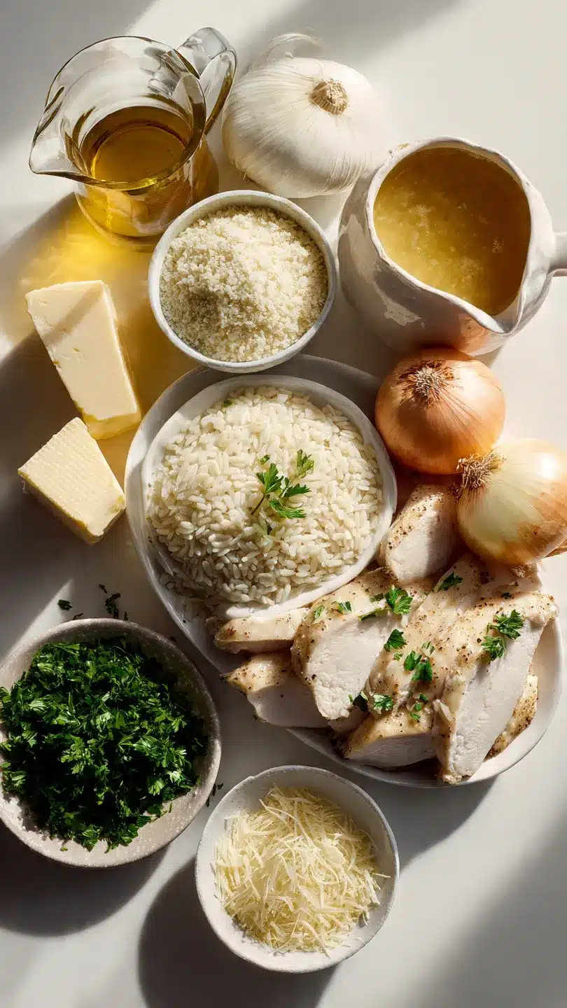 Zwiebel-Speck-Risotto