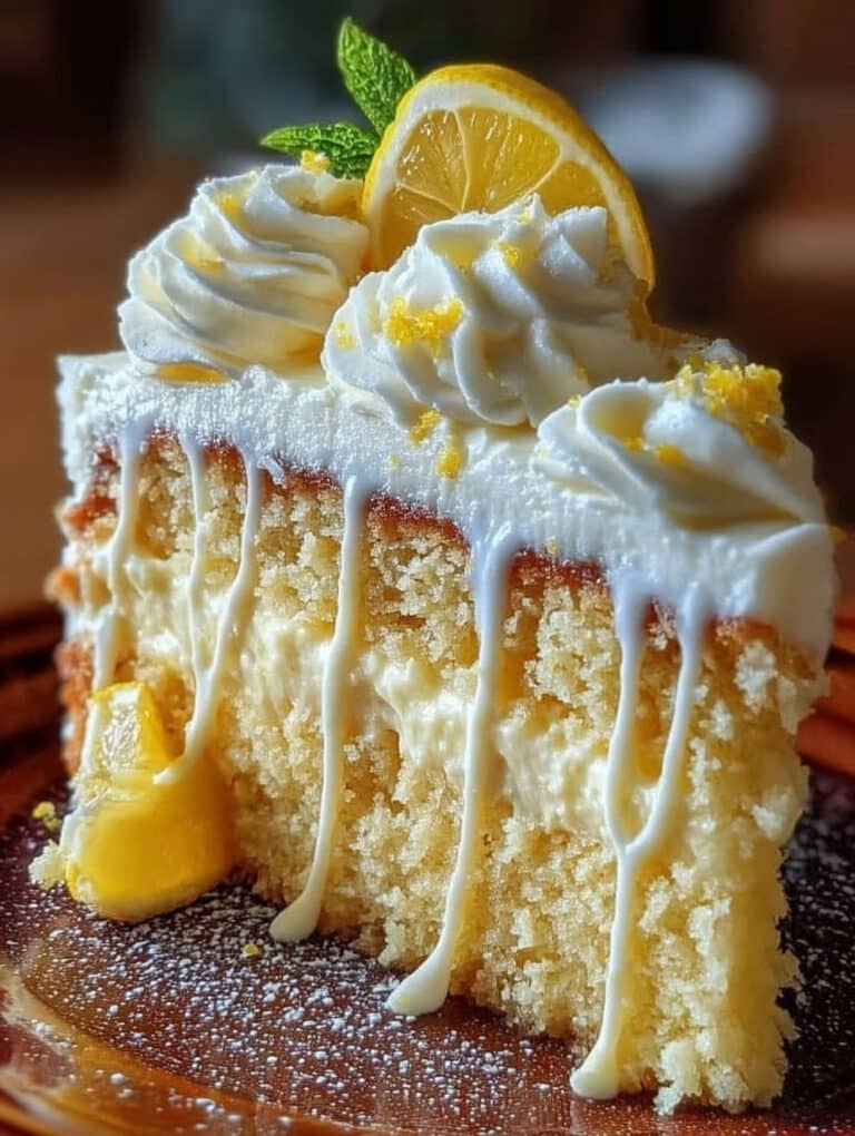 Italienischer Zitronencreme Kuchen Rezept: Leicht, Frisch & Unwiderstehlich