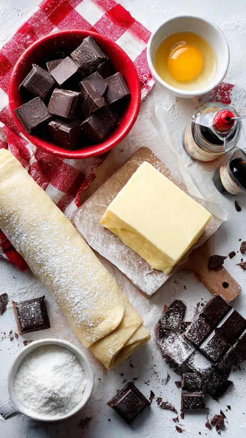 Schokohörnchen,halten 2-3 Tage Frisch!