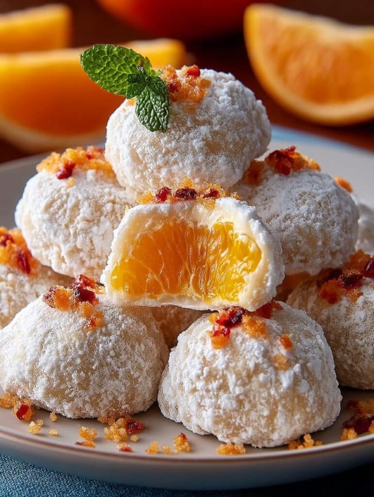Orange Schneebälle Rezept: Cremig, fruchtig & ohne Backen – Dein einfaches Dessert-Highlight!