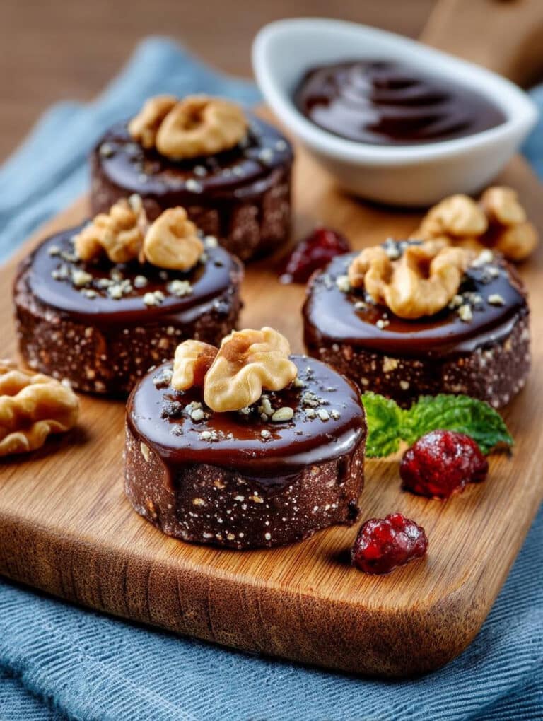 Walnuss Dattel Pralinen ohne Zucker | Gesundes, Veganes Rezept in 15 Minuten