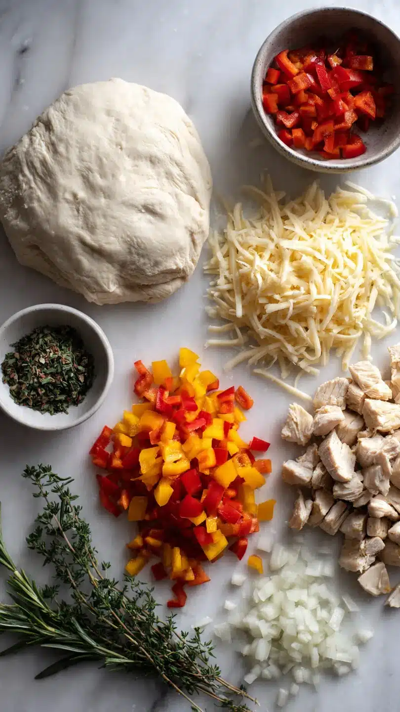 Mini-Calzones aus dem Air Fryer