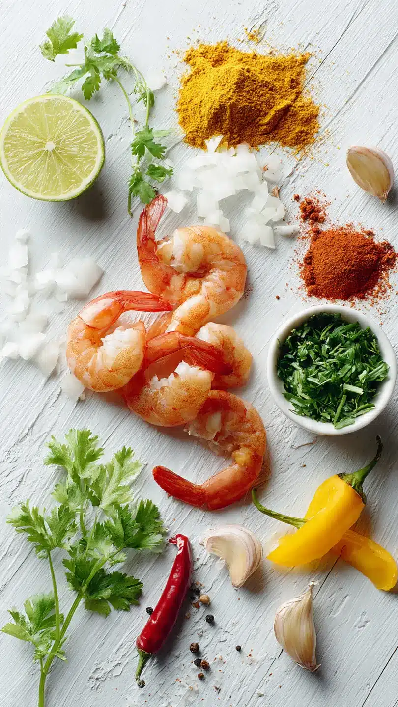 Cremige Garnelen in Kokos-Curry-Sauce