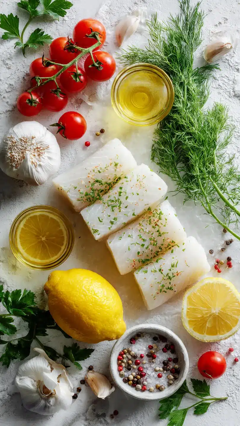 Saftiger Zitronen-Kräuter-Fisch aus dem Ofen