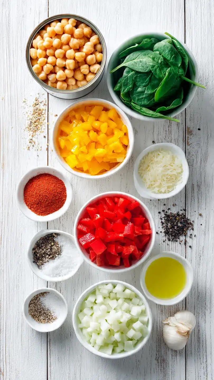 Cremige Kichererbsen Pfanne