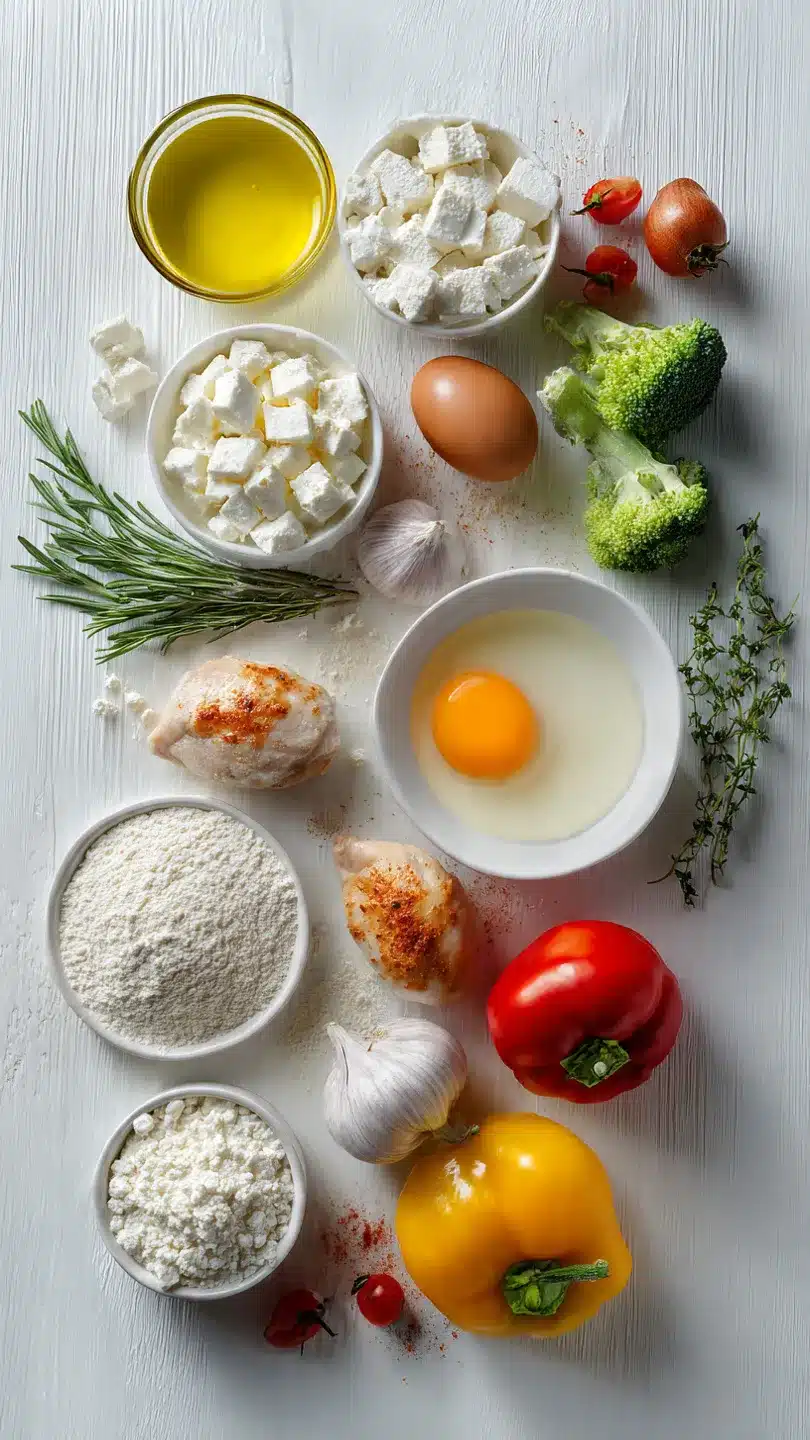 Low Carb Flammkuchen mit Quark-Eier-Teig