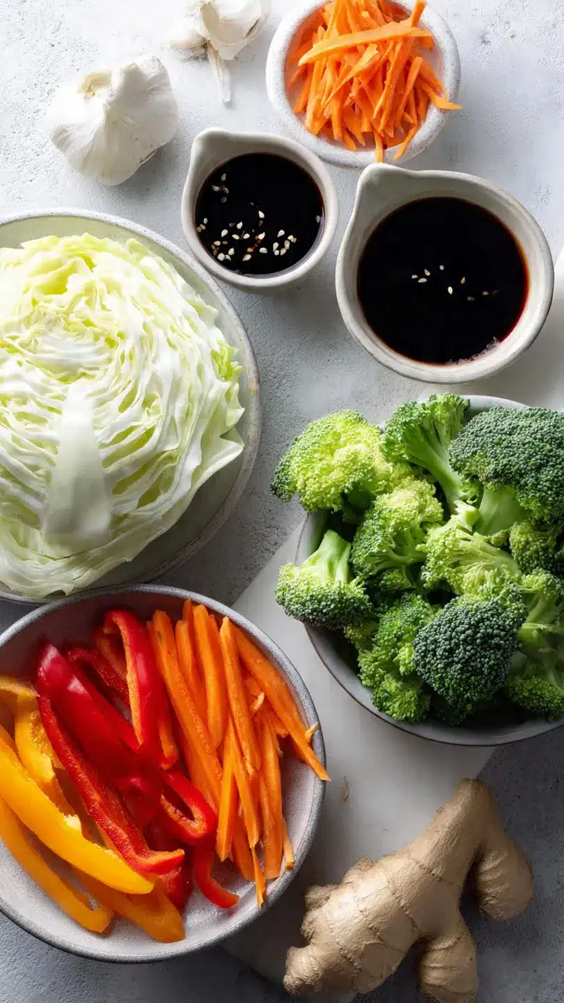 Asiatische Krautpfanne