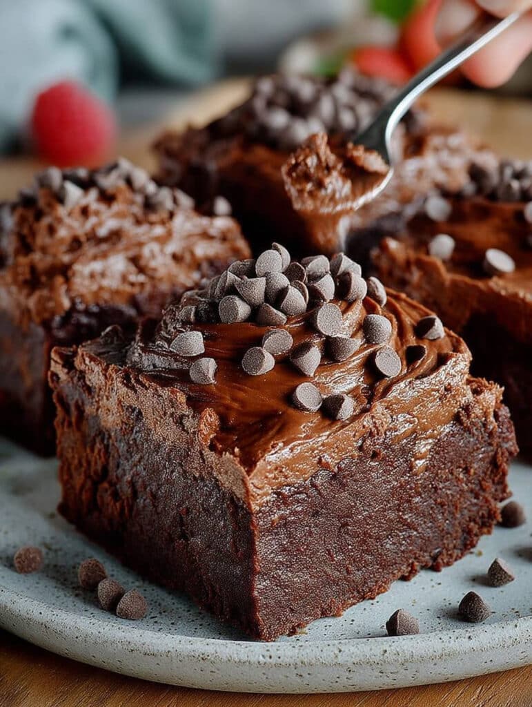 Kichererbsen Brownies Rezept: Gesund, saftig & schokoladig einfach backen