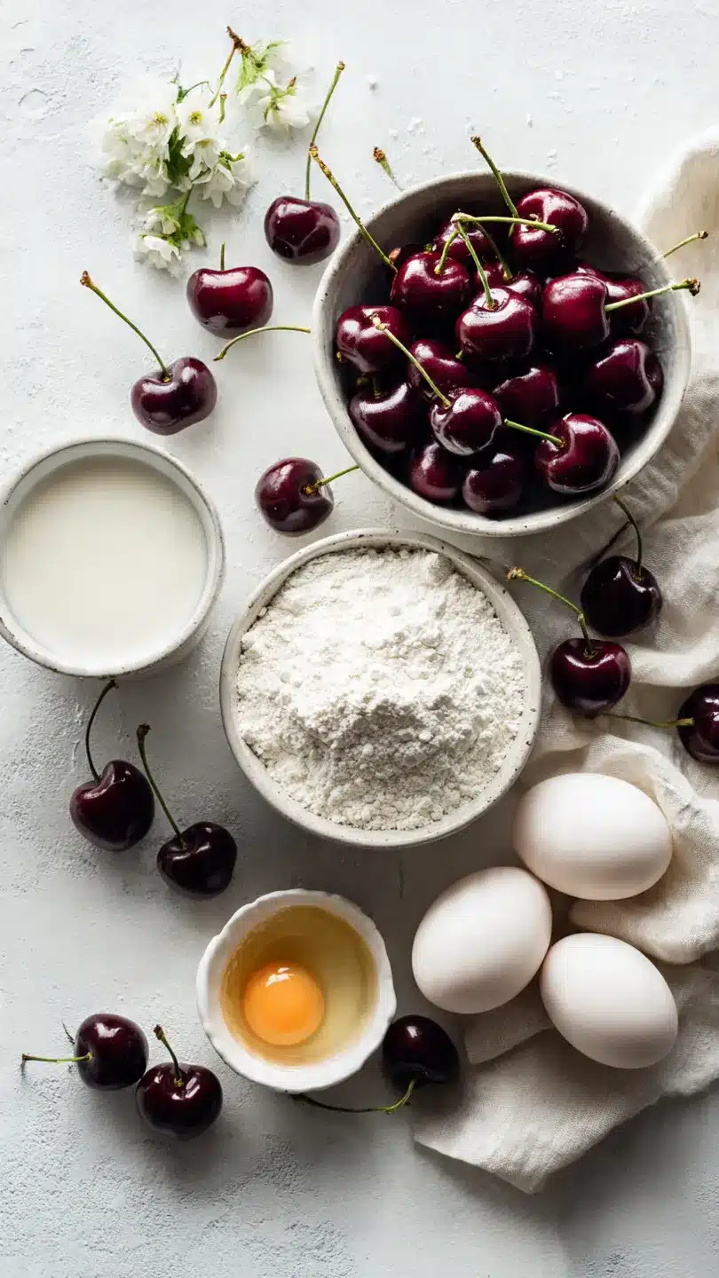 BLITZ KIRSCHKUCHEN IN 10 MINUTEN IM OFEN !