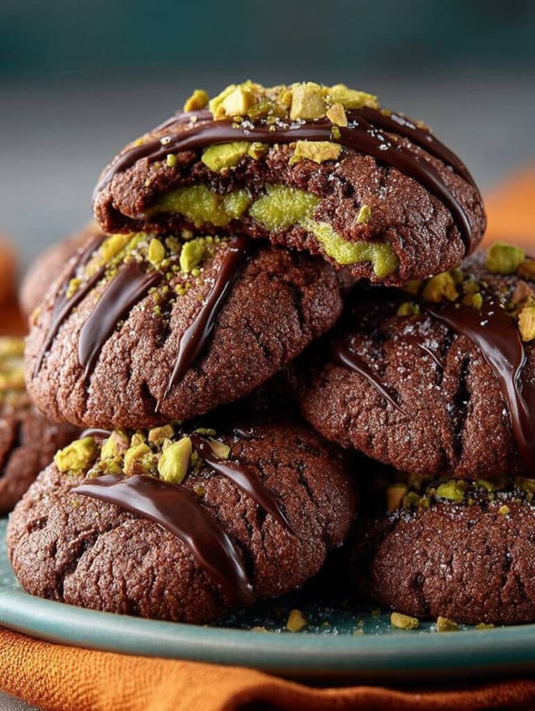 Saftige Schoko-Pistazien-Kekse Rezept: Einfach, schnell & unwiderstehlich