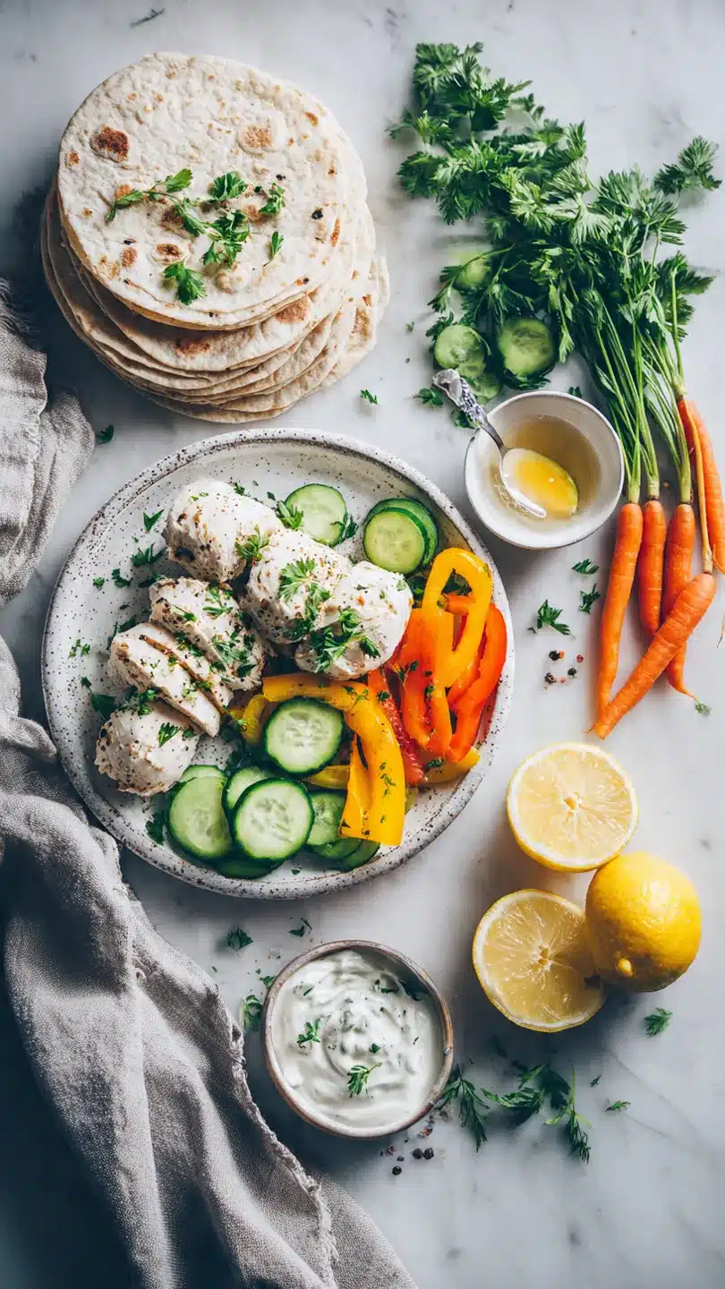 Hähnchen Wraps: Schnell, Gesund & Perfekt für Unterwegs