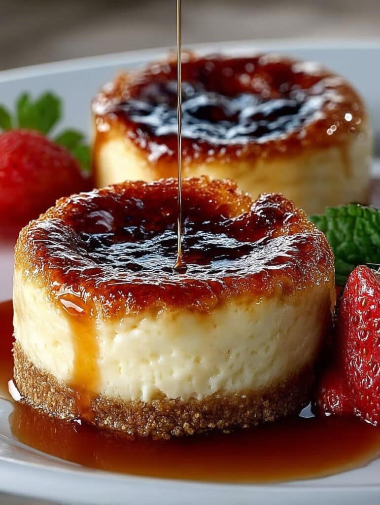 Mini Crème Brûlée Käsekuchen Rezept: Einfach, Cremig & Unwiderstehlich Selber Machen