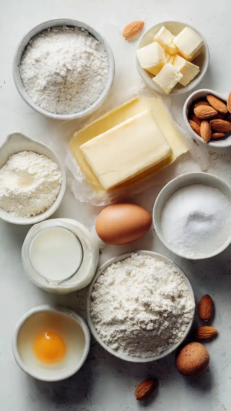 Butterkuchen vom Blech mit knusprigen Mandeln