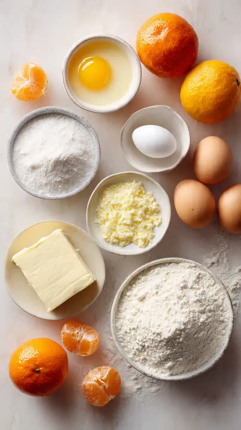 BUTTERMILCH RÜHRKUCHEN MIT MANDARINEN, SUPER LECKER !