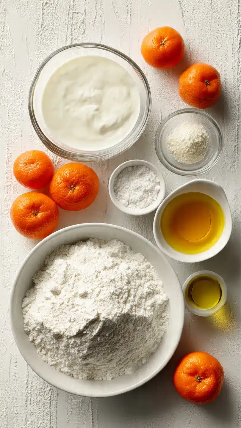 Ruck Zuck Buttermilchkuchen mit Mandarinen