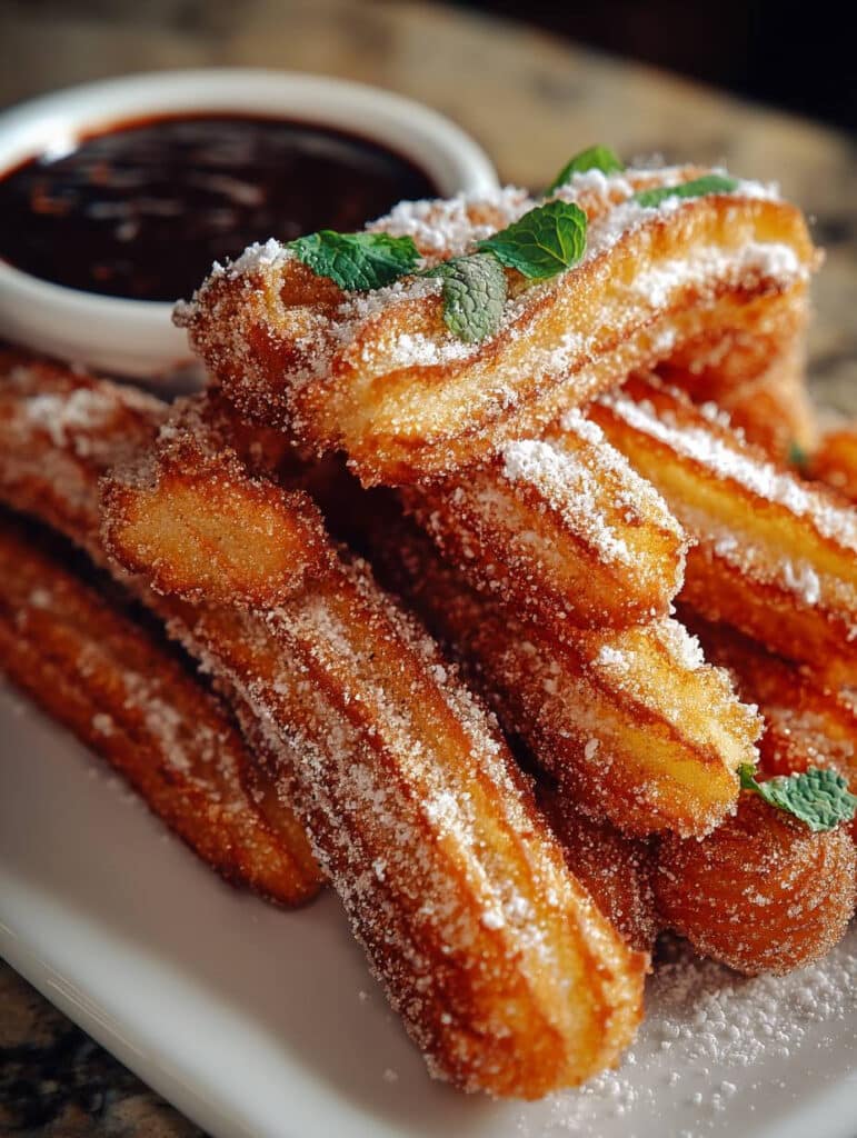 Knusprige Churros aus der Heißluftfritteuse: Einfaches Rezept mit weniger Fett