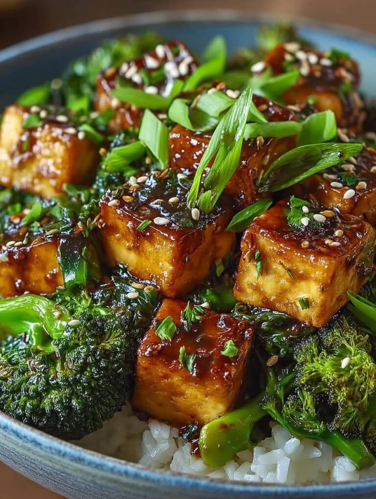 Knuspriger Sesam Tofu Brokkoli: Dein schnelles, gesundes Lieblingsrezept