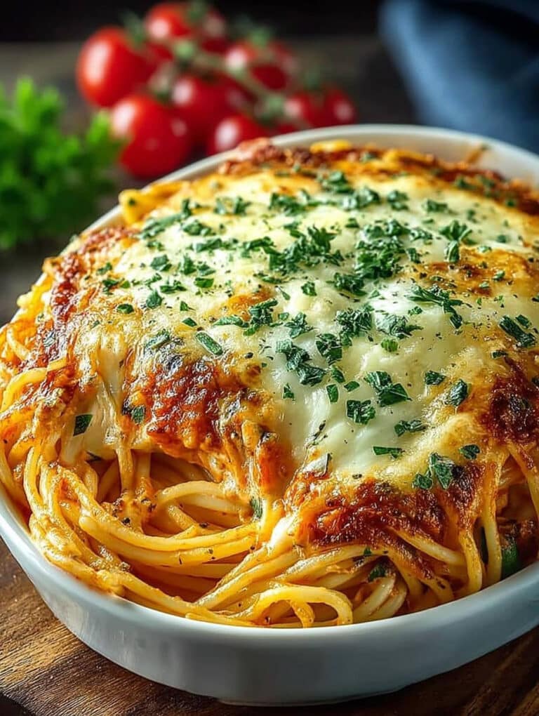 Spaghetti-Auflauf mit Gemüse: Einfaches & schnelles Rezept für die ganze Familie