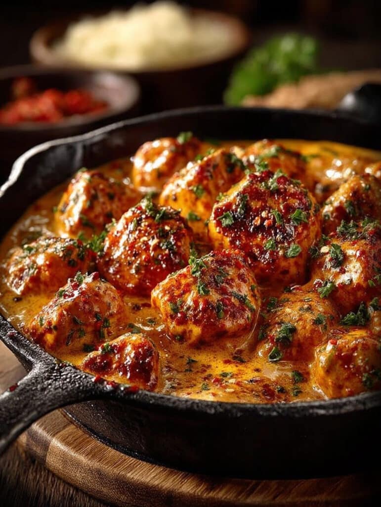 Butterhähnchen Texas Style: Einfach, schnell & exotisch in einer Pfanne