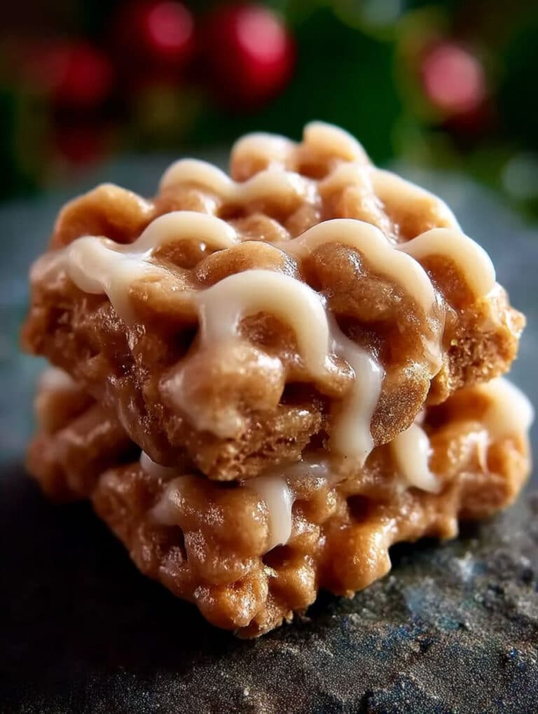 Weiße Spekulatius-Crossies: Einfaches Rezept für knusprigen Genuss