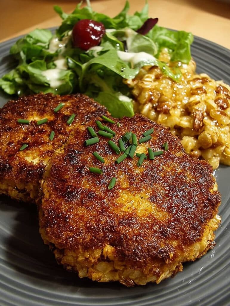 Haferflocken Käse Bratlinge: Schnell, gesund & kinderleicht zubereitet