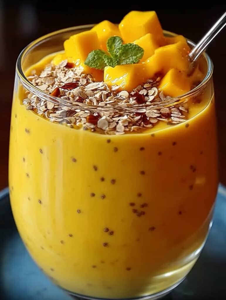 Mango Hafer Smoothie: Das einfache Rezept für einen belebenden und sättigenden Genuss