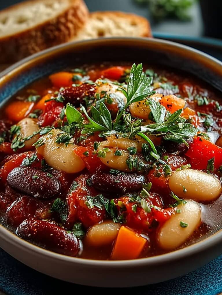 Mediterraner Bohneneintopf: Einfach, Gesund & Schnell – Dein Liebstes Wohlfühlgericht