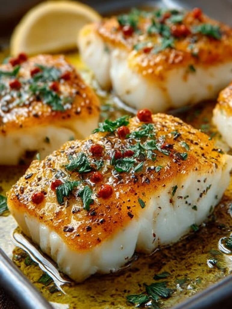 Zitronen-Knoblauch Kabeljau: Schnelles, gesundes und einfaches Ofengericht