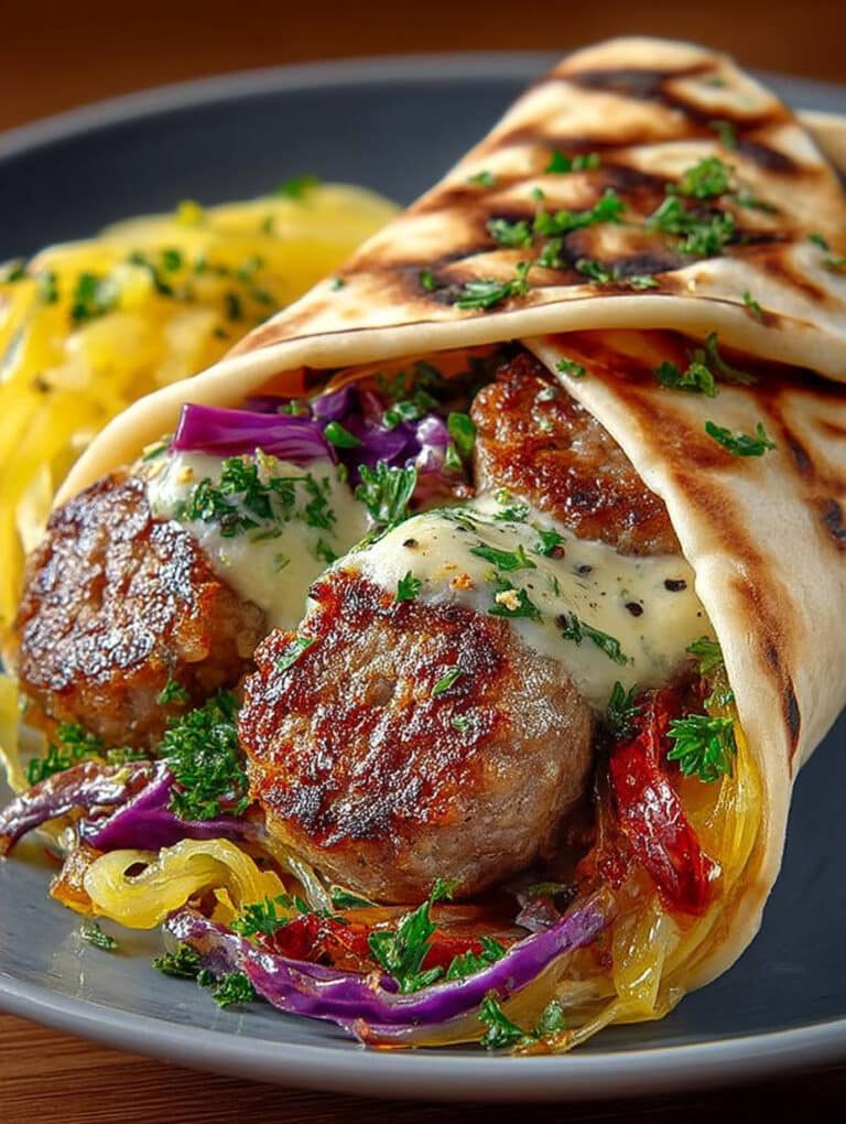 Festliche Hühnchen Wraps mit Gemüse: Schnelles Familienrezept