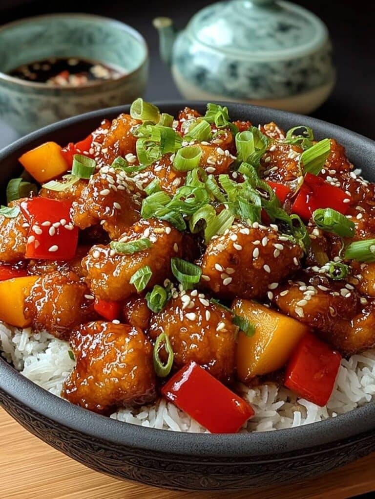 Klassisches Hühnchen Süß-Sauer: Schnelles & Einfaches Rezept für Genießer