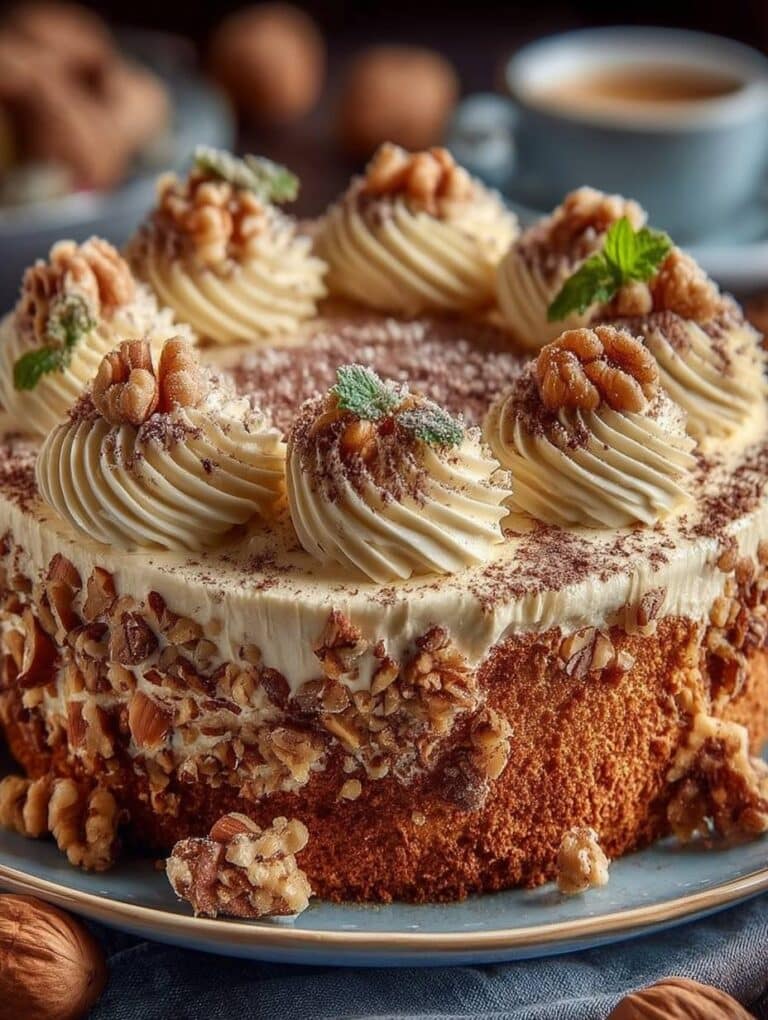 Sahnige Nusstorte: Cremig, Nussig & Einfach Backen | Dein Neues Lieblingsrezept