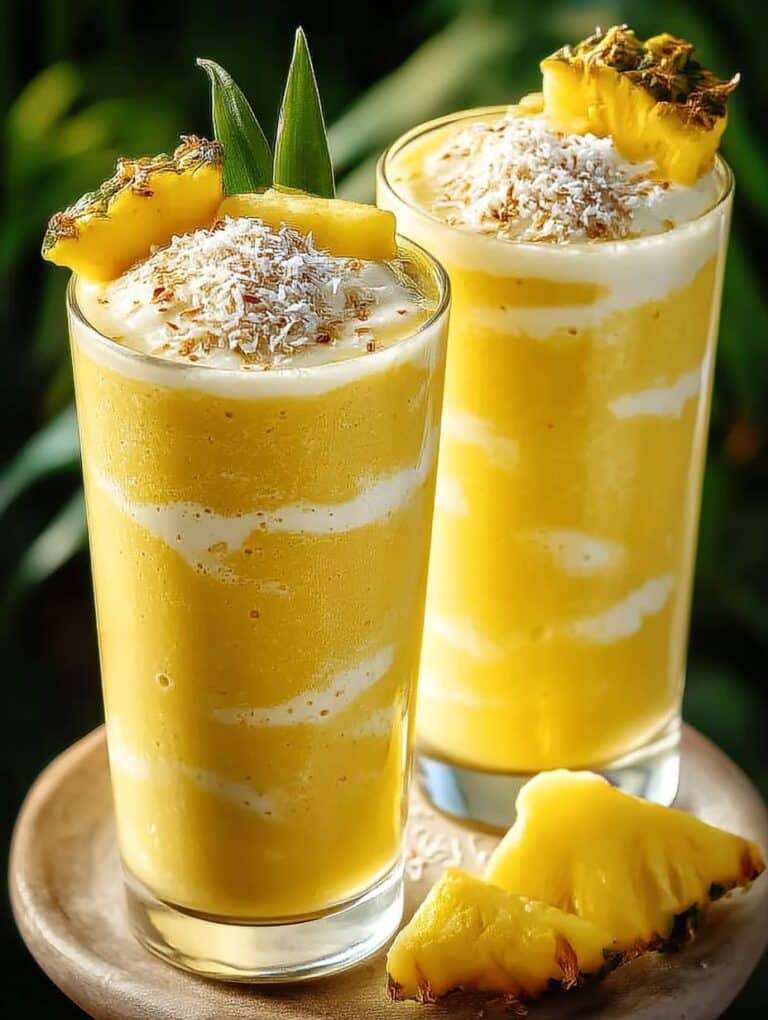 Tropischer Ananas-Kokos-Smoothie: Dein Rezept für pure Erfrischung & exotischen Genuss