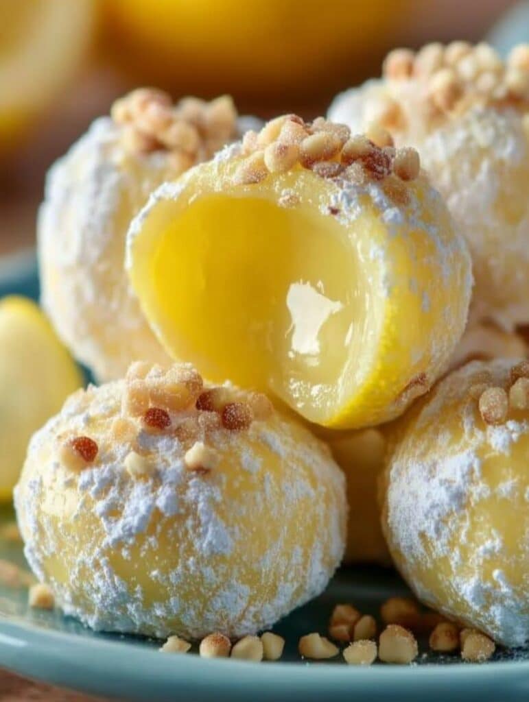 Schnelle Zitronenpralinen: Blitzrezept für erfrischenden Genuss – Einfach & Cremig!