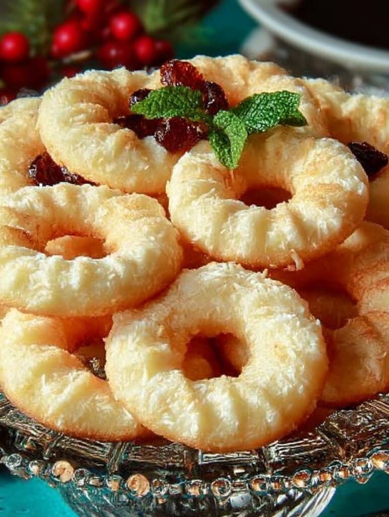 Vegane Kokosringe: Einfaches Rezept für knusprigen Genuss ohne Ei