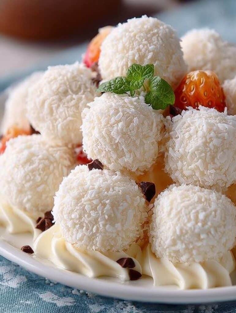 Hausgemachte Rafaello Pralinen: Einfaches Rezept für süße Glücksmomente