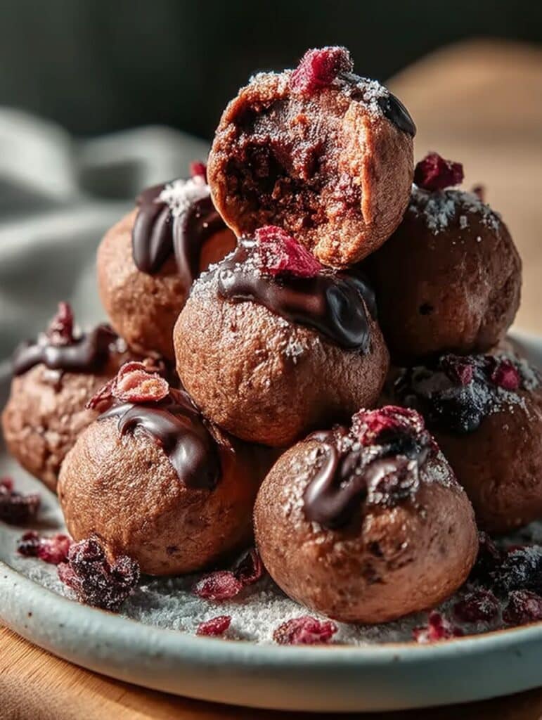 Gesunde Protein-Bällchen mit Hüttenkäse: Schnelles Rezept mit Kakao