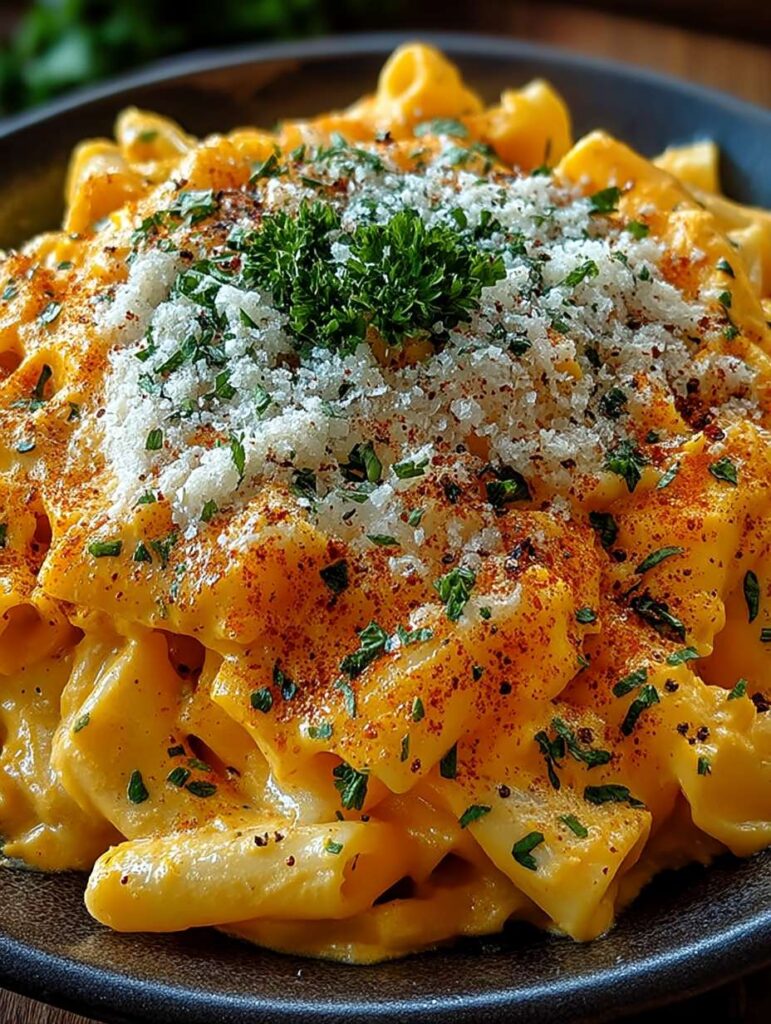 Kürbis Alfredo Pasta: Cremiger Herbstgenuss in unter 30 Minuten