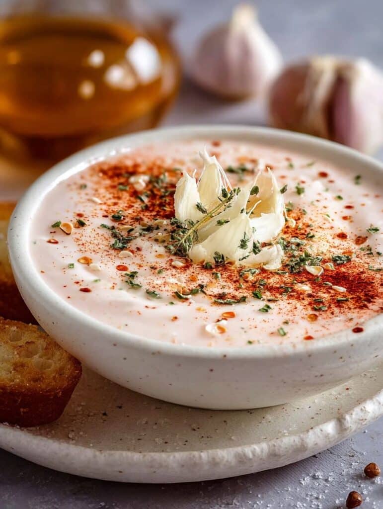 Einfacher Knoblauch Dip: Cremig, Schnell & Vielseitig – Dein Lieblingsdip!