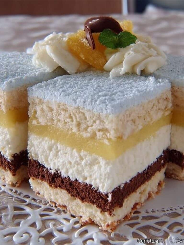 Phänomenaler Kuchen „Schneekönigin“: Leicht, Luftig & Fruchtig – Einfaches Rezept