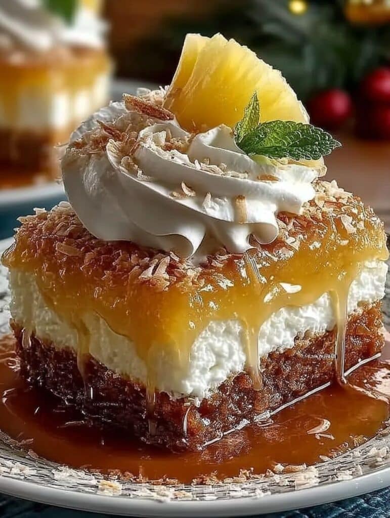 Festlicher Weihnachtskuchen mit Pudding: Saftig, einfach & voller Aromen – Das perfekte Rezept!