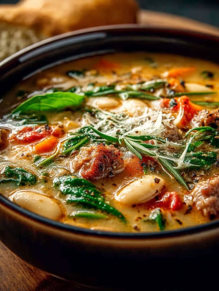 Herzhafte Toskanische Suppe Rezept: Einfach & Schnell zubereiten